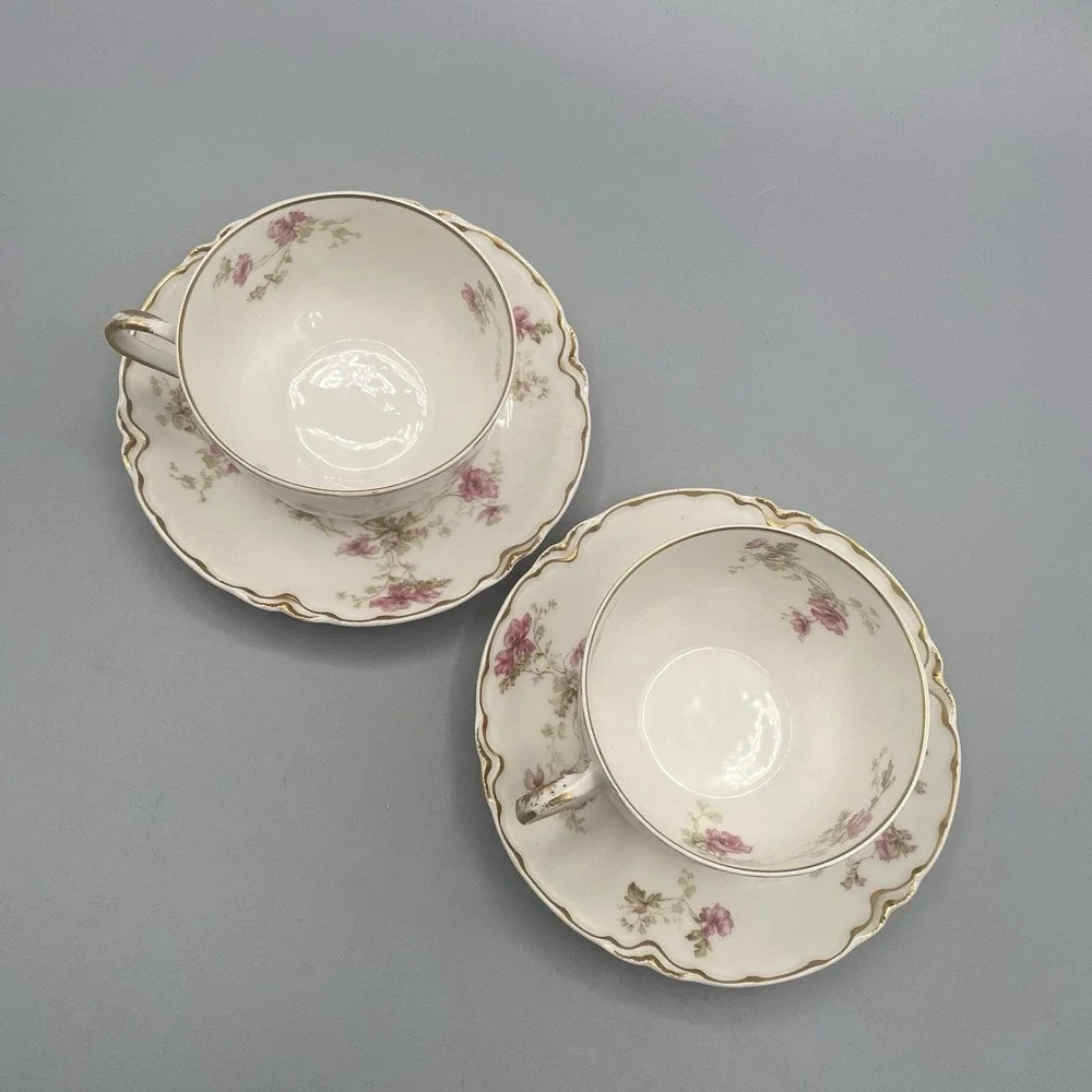 Haviland limoges pink